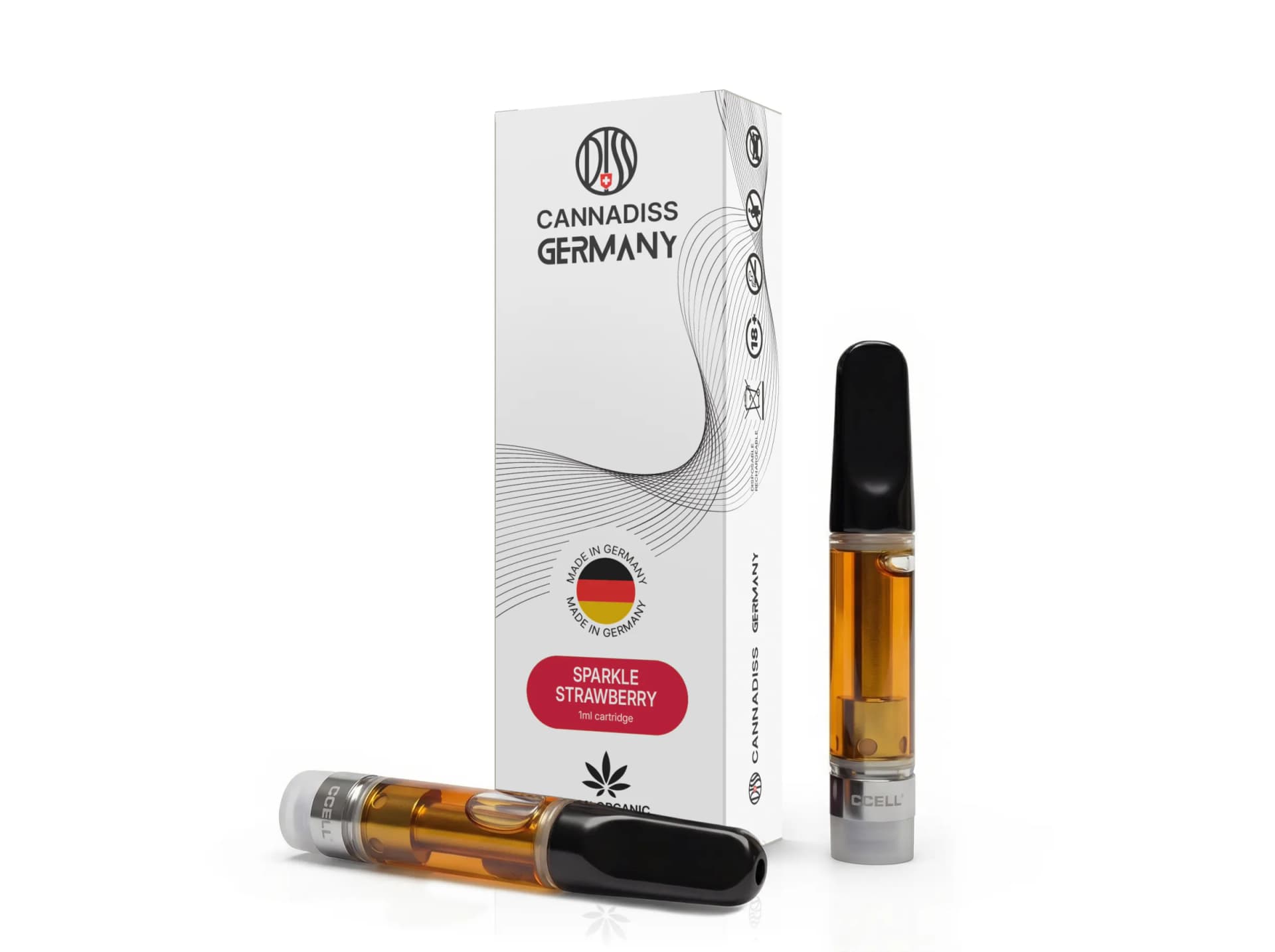 Картридж Cannadiss Hybrid SPARKLE STRAWBERRY